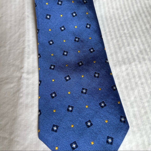 Ralph Lauren Classic Blue Tie - Picture 3 of 4